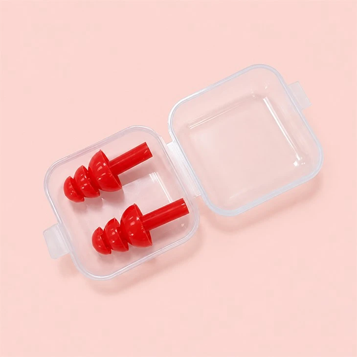 Soft reusable swim ear plugs