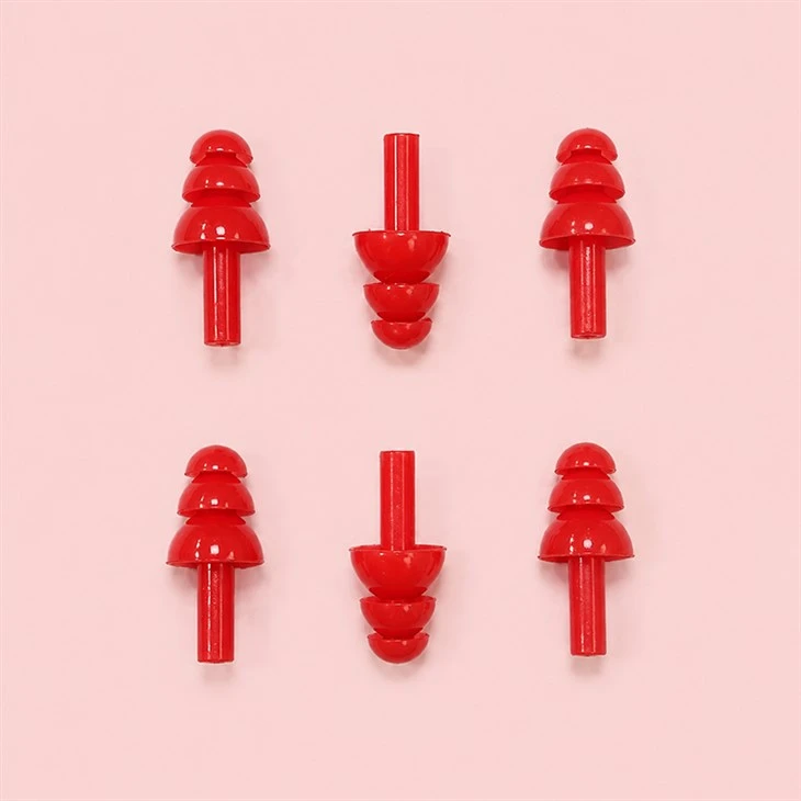 Adjustable swimming ear plugs